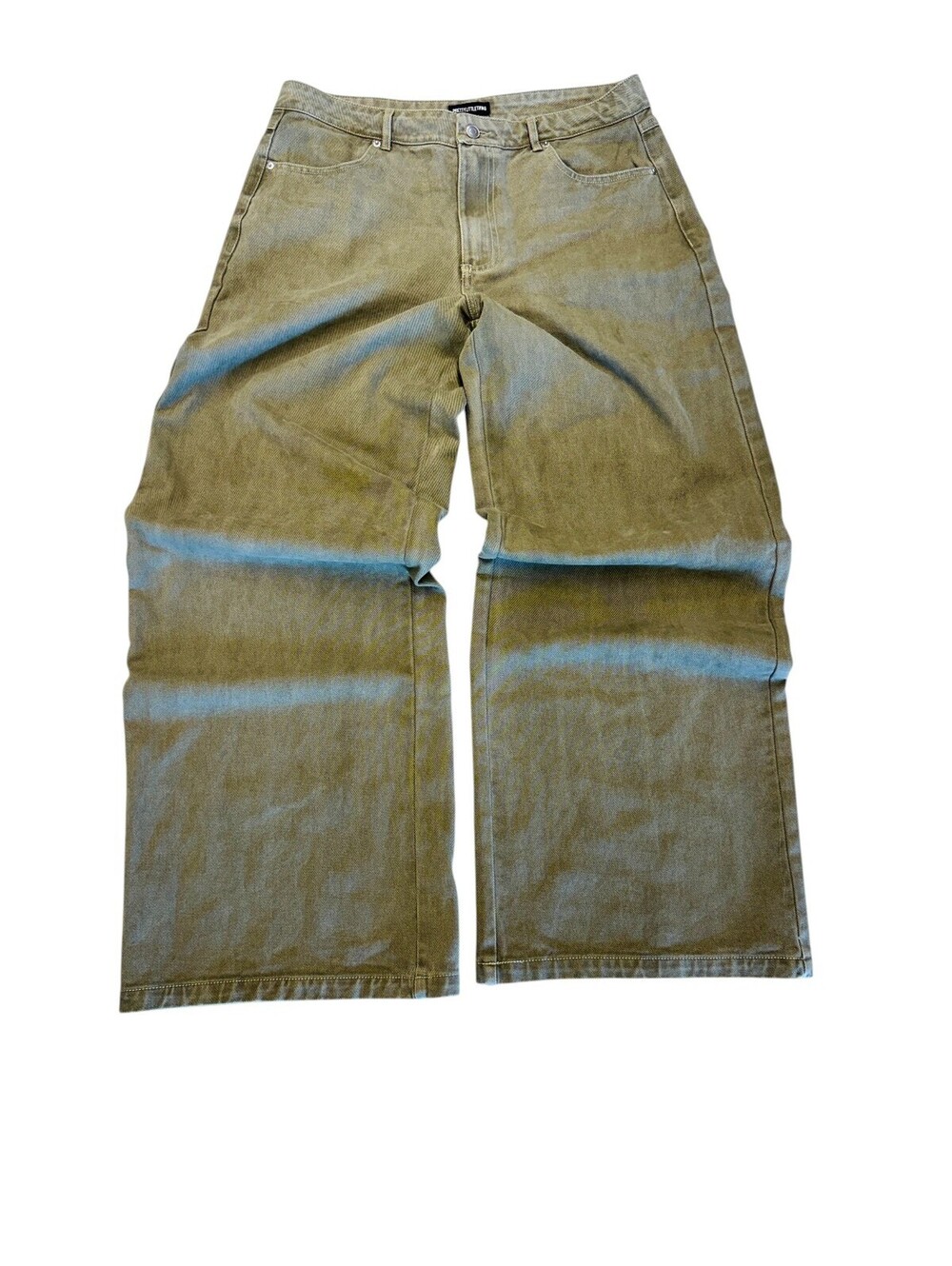Pretty Little Thing Straight Wide Jeans